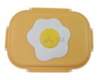 لانچ باکس کودک طرح تخم مرغی قاشق دار