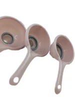 قیف سه عددی پلاستیکی با صافی داخلی