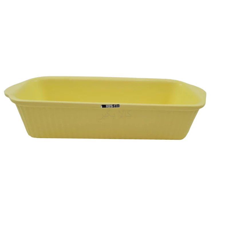 تابه سرامیکی مستطیل رنگی لازانیا