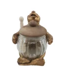 ظرف عسل خوری طرح خرس درب دار