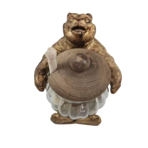 ظرف عسل خوری طرح خرس درب دار