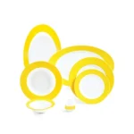 دیس بیضی چینی زرین طرح آفتاب درجه عالی