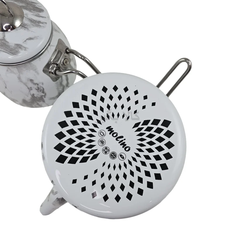 کتری و قوری لعابی روگازی برند MOLINO ترکیه