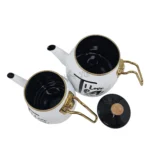 کتری و قوری لعابی روگازی برند MOLINO ترکیه