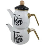 کتری و قوری لعابی روگازی برند MOLINO ترکیه