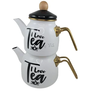 کتری و قوری لعابی روگازی برند MOLINO ترکیه