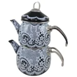 کتری و قوری لعابی روگازی برند MOLINO ترکیه