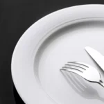 بشقاب پلوخوری 25 سفید هتلی چینی زرین - Image 2