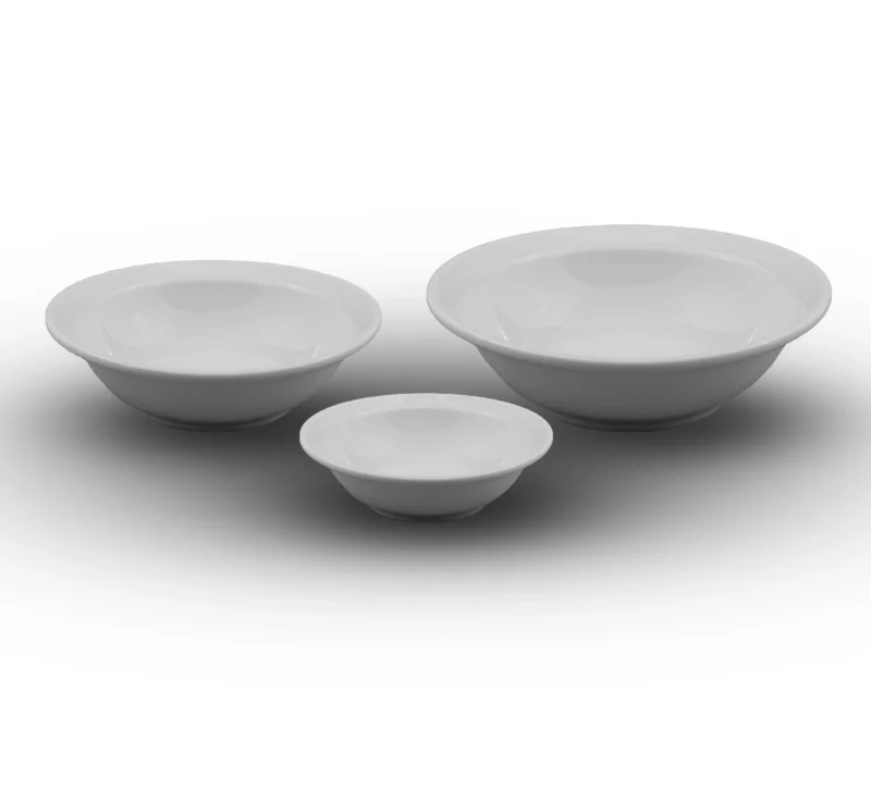 کاسه سالاد خوری 6 نفره درجه عالی هتلی چینی زرین