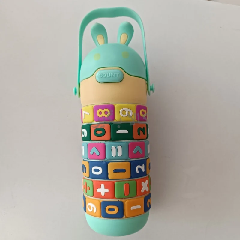 تراول ماگ نی دار با جدول محاسبات اعداد