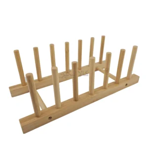 استند بشقاب و درب قابلمه بامبو ترکیه