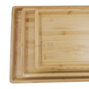 سینی سرو مستطیل بامبو ترکیه اصل