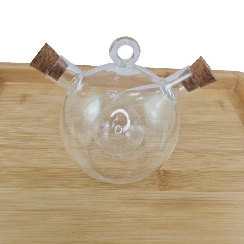 ظرف آبلیمو ، سرکه و روغن دو مخزن پیرکس