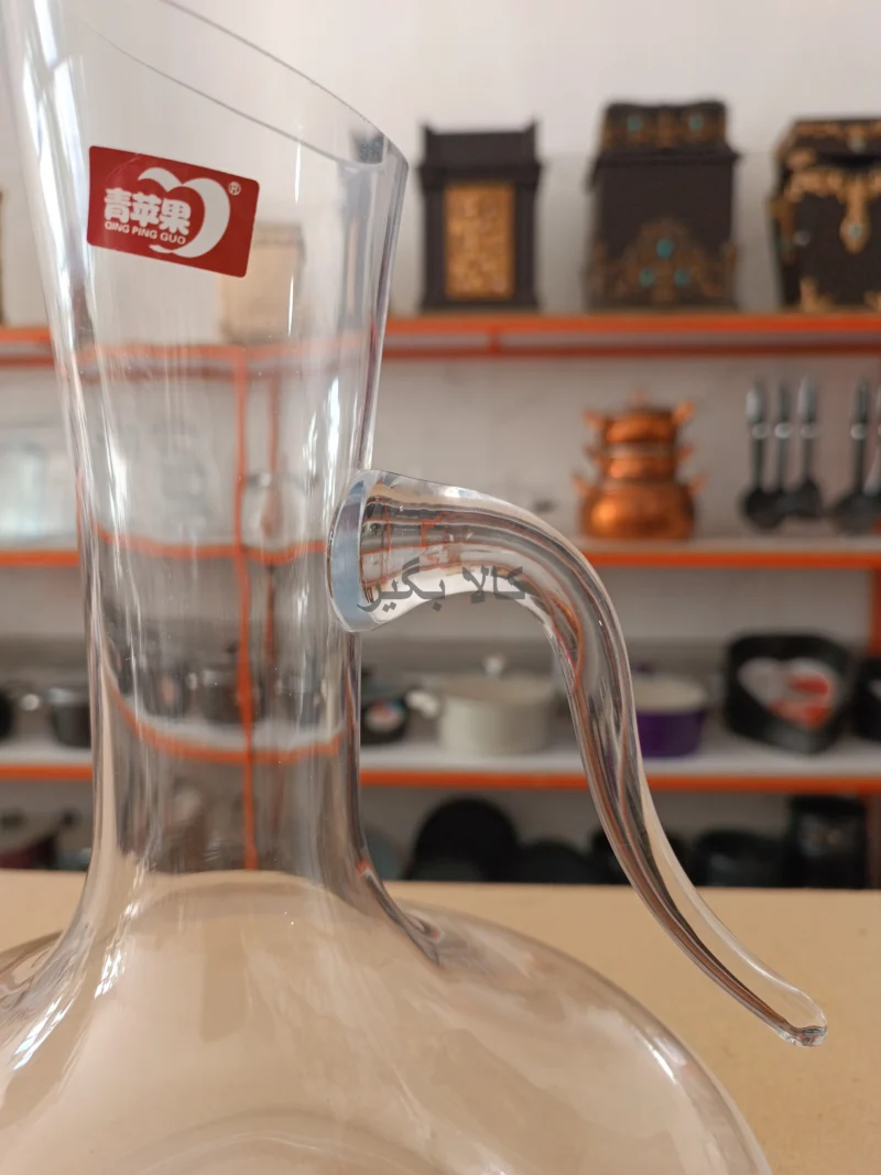پارچ برند DELIGLASS ظرفیت 1.9 طرح کف پهن