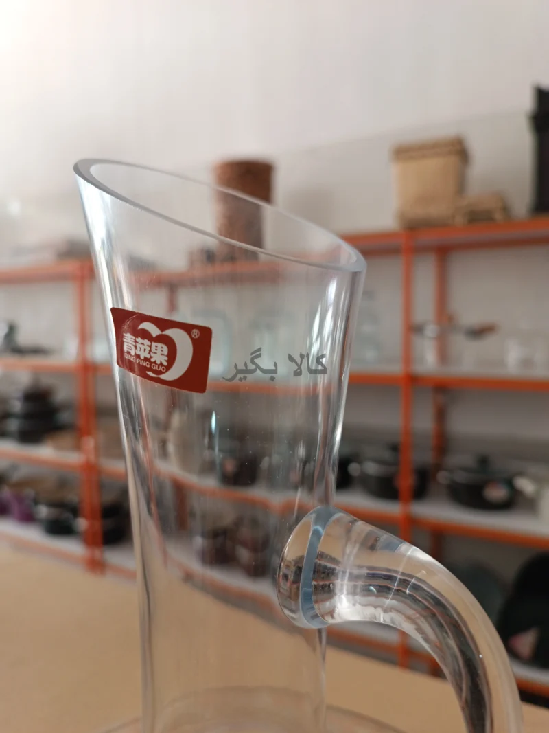 پارچ برند DELIGLASS ظرفیت 1.9 طرح کف پهن