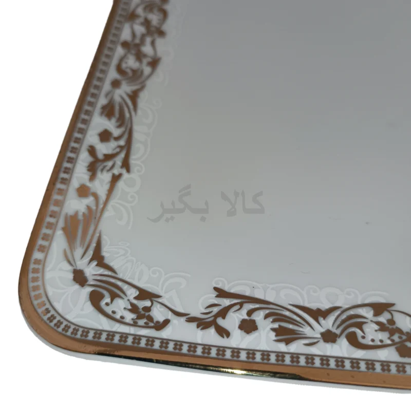 بشقاب تخت 25 چینی تقدیس طرح ریوا