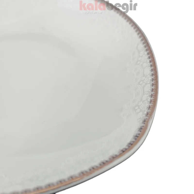 بشقاب خورشت خوری 23 چینی تقدیس طرح سلینا