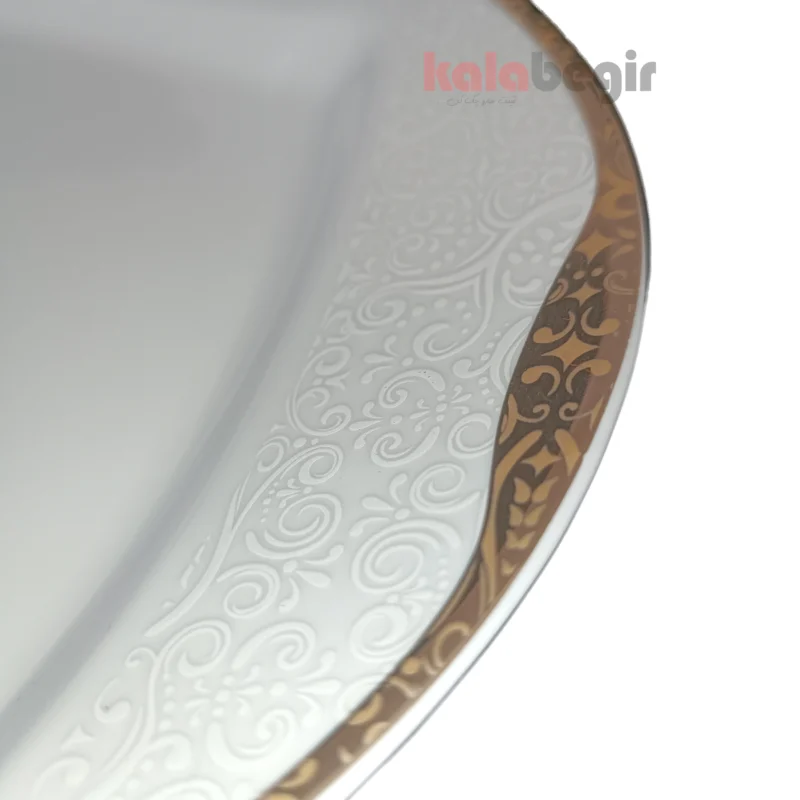 دیس 35 چینی توس طرح لیندا طلایی
