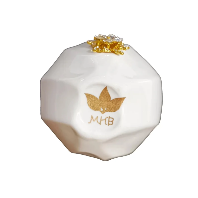 پیاله گل نگین دار برند MHB کد SK5287-11