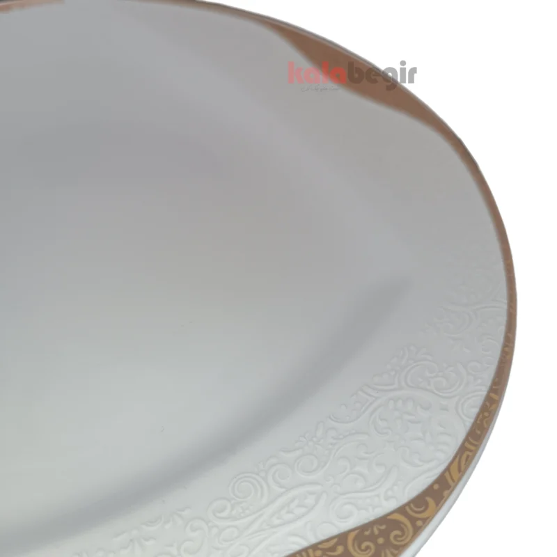 پیش دستی 20 چینی توس طرح لیندا طلایی