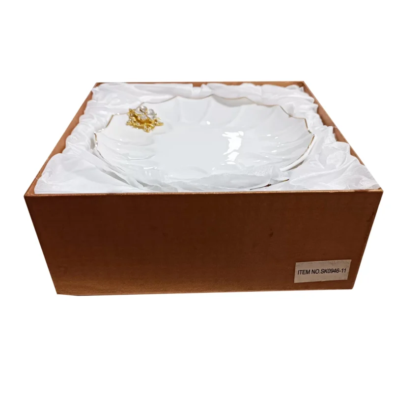 پیش دستی گل نگین دار برند MHB کد SK0946-11