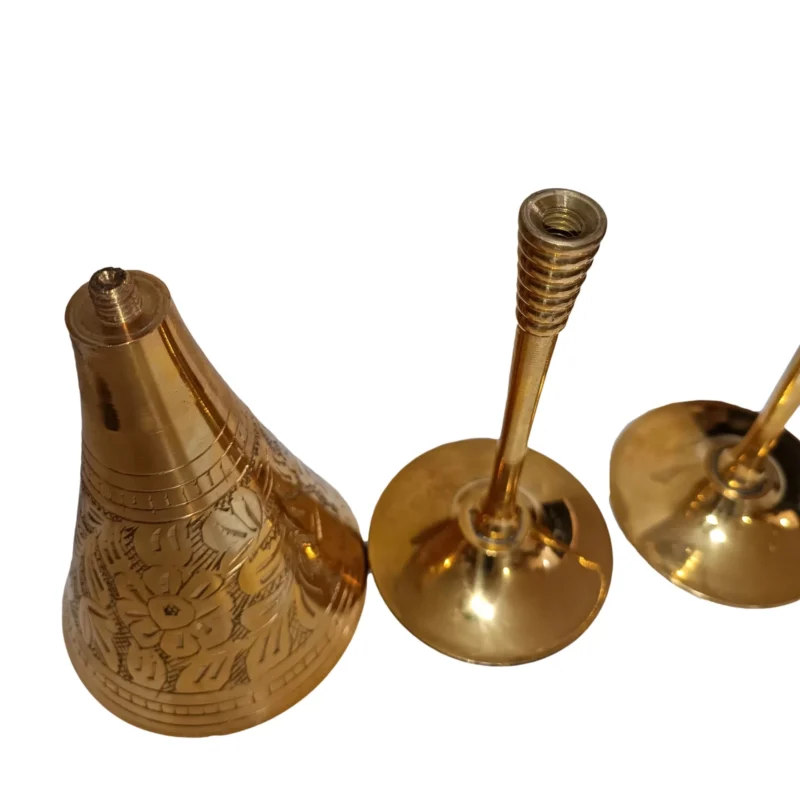 گیلاس خوری برنزی هندی جفتی شیپوری